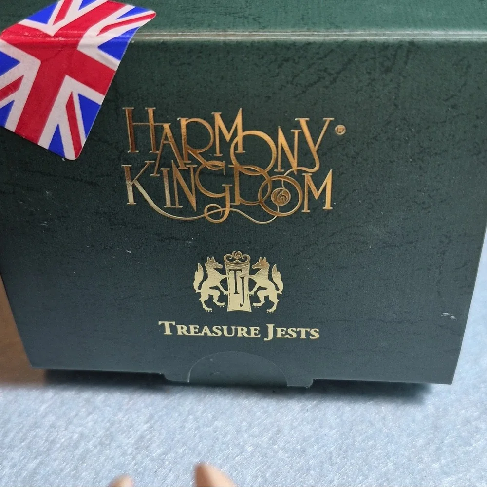 HARMONY KINGDOM Treasure Jests Love Story Mouse 2006 Resin Trinket Boxed